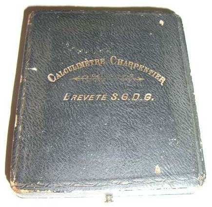 Unusual boxed Charpentier Calculimtre without Y cursor Case (source ebay.fr